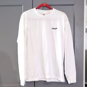Levi's White Long Sleeve Shirt